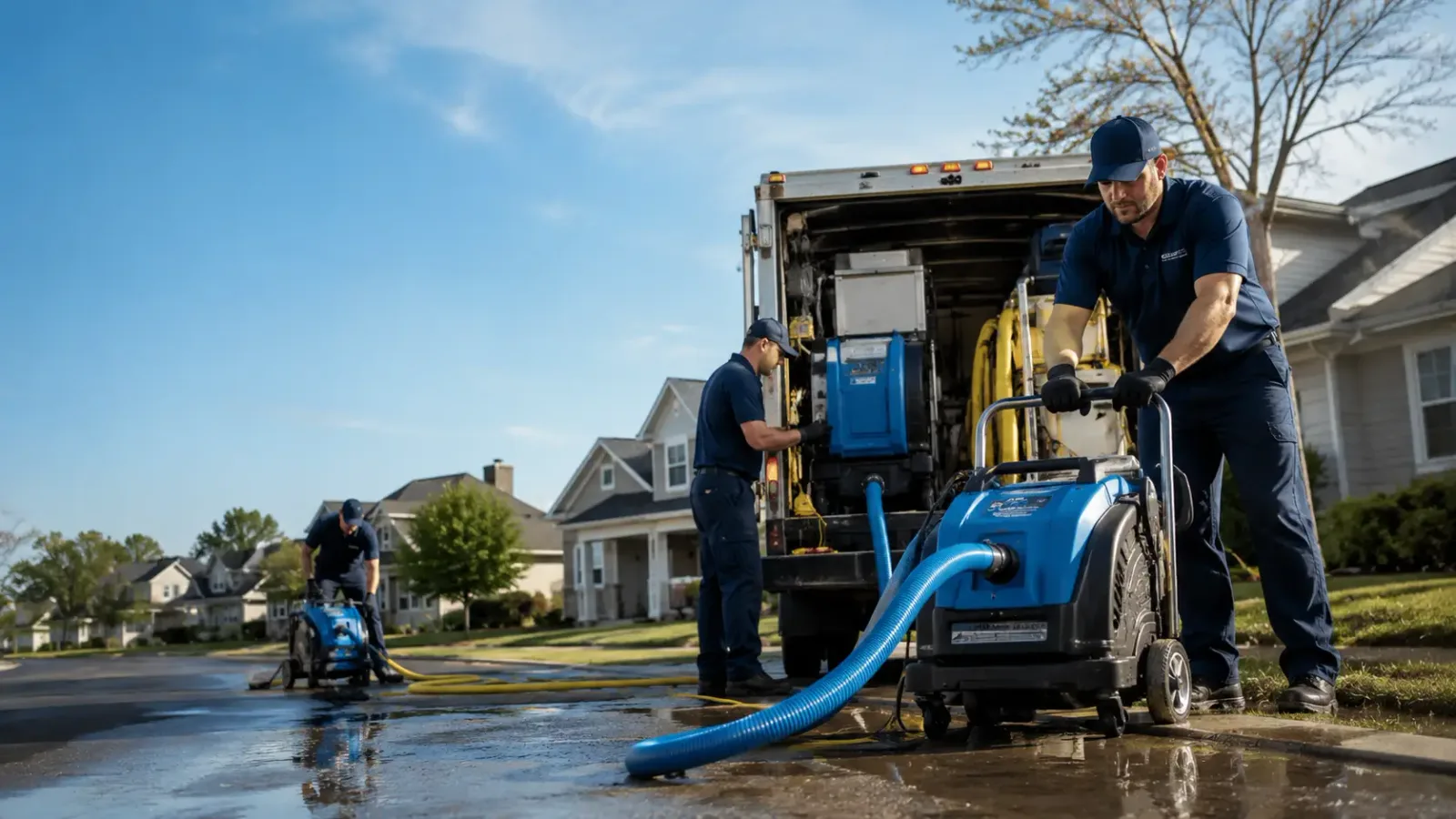 Flood Damage Cleanup in North Scituate, RI